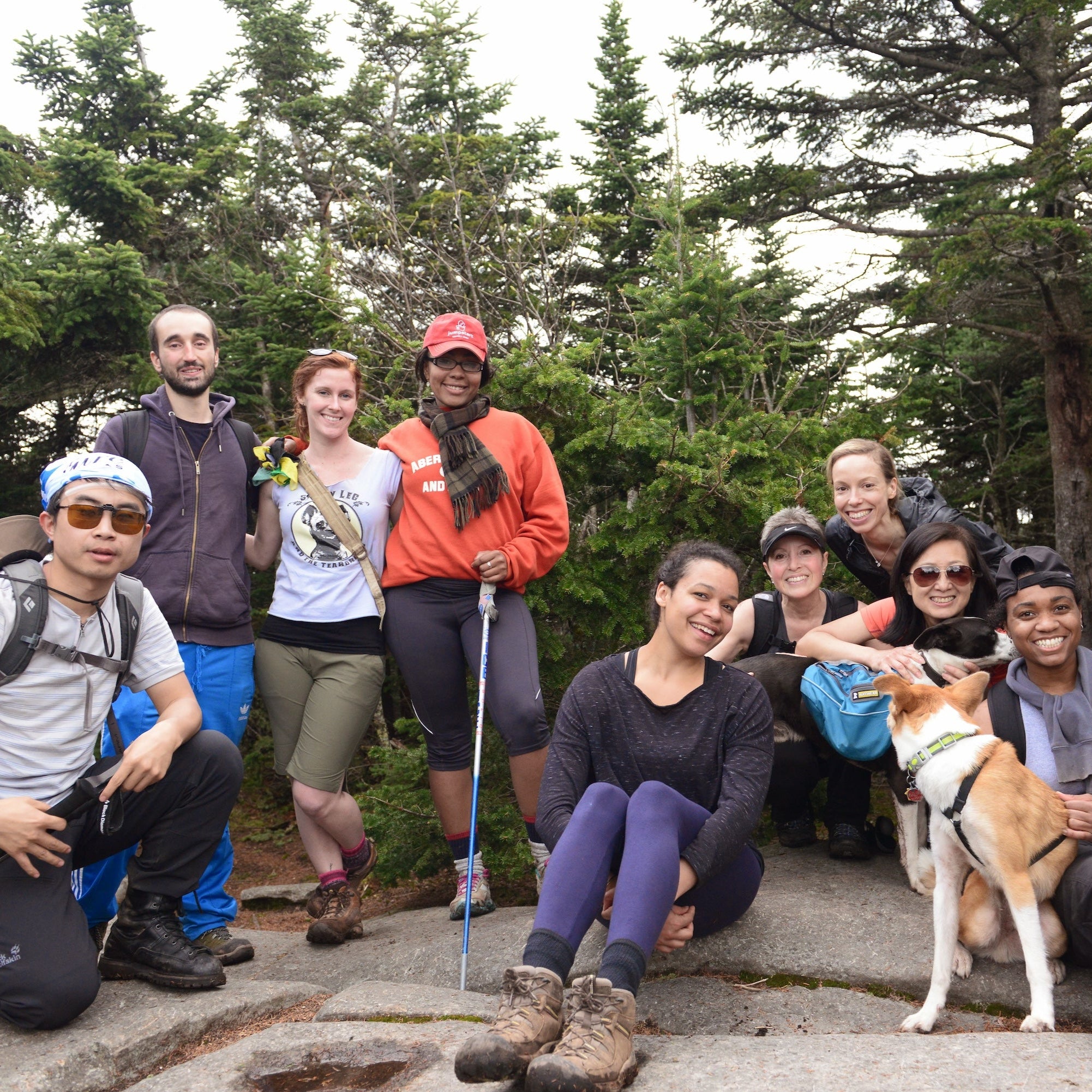 summit smiles in the Catskills!